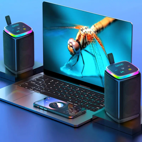 Wireless Speaker 360° RGB Light